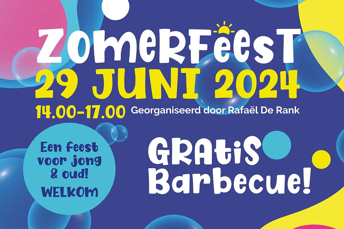 Zomerfeest 29 juni 2024 